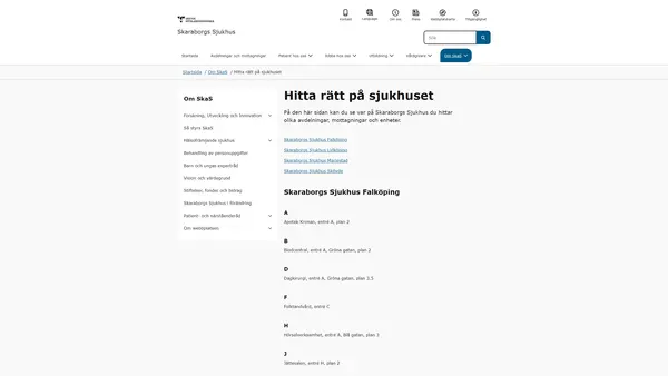 Skaraborgs Sjukhus Skövde