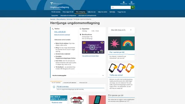 Herrljunga ungdomsmottagning, Herrljunga