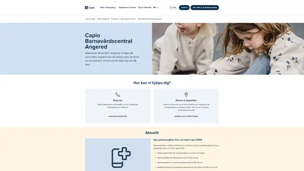 BVC Capio Vårdcentral Angered, Angered