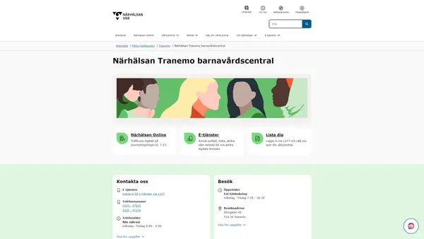 Närhälsan Tranemo barnavårdscentral, Tranemo