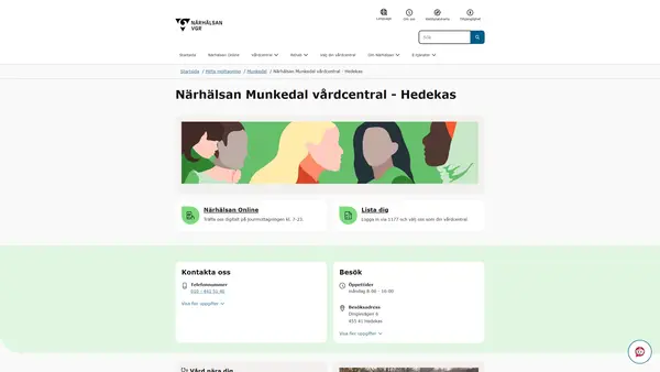 Närhälsan Munkedal vårdcentral - Hedekas, Munkedal