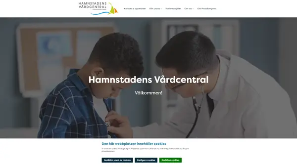 BVC Hamnstadens vårdcentral logo