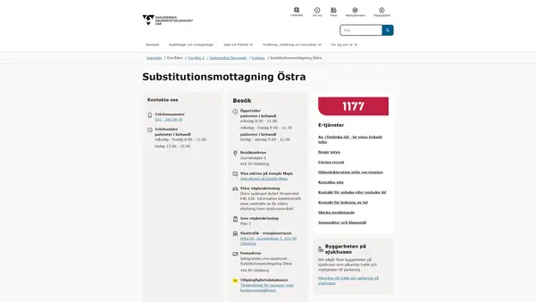 LARO-mottagning Östra, Göteborg