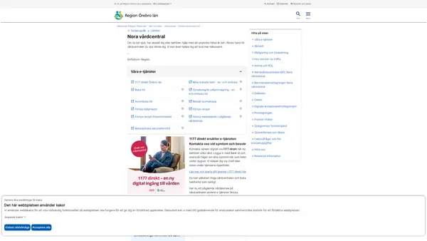 Barnmorskemottagningen Nora vårdcentral