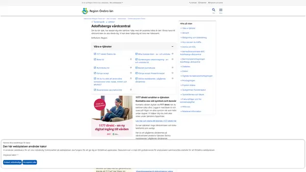Barnmorskemottagningen Adolfsbergs vårdcentral