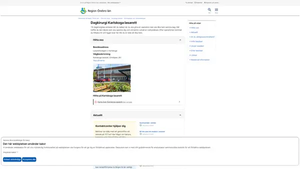 Dagkirurgi Karlskoga lasarett