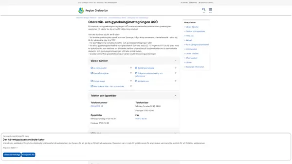 Obstetrik- och gynekologimottagningen USÖ