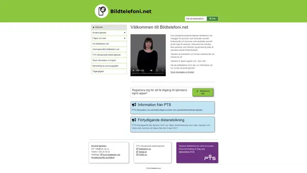 Bildtelefoni Tolkcentralen