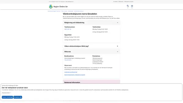 Vårdcentralsjouren norra länsdelen