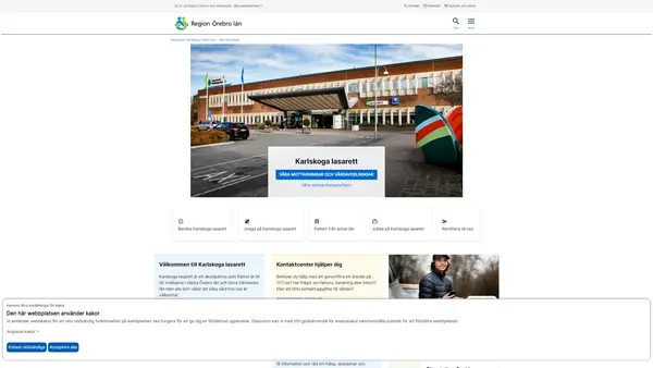 Obstetrik- och gynekologimottagningen Karlskoga lasarett, Karlskoga