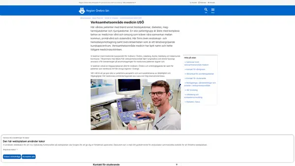 Medicinadministration Universitetssjukhuset Örebro, Örebro