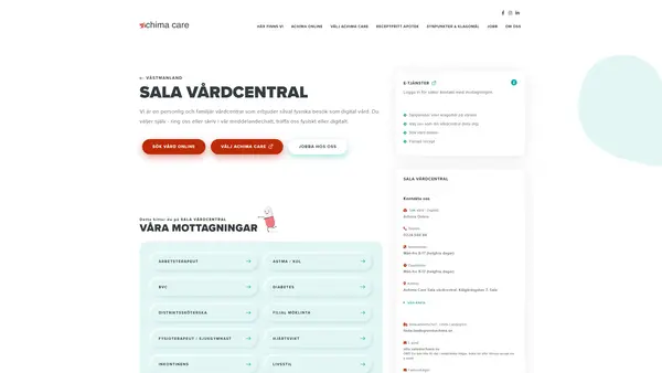 Achima Care Sala vårdcentral