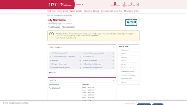 Närvården City Familjeläkarmottagning