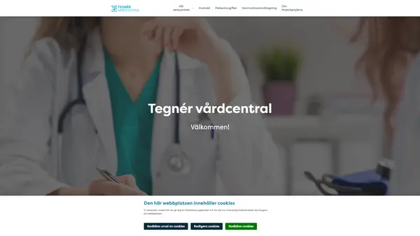 Tegnér vårdcentral logo