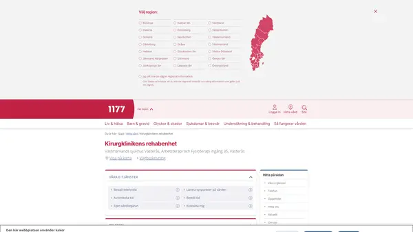 Kirurgklinikens rehabenhet