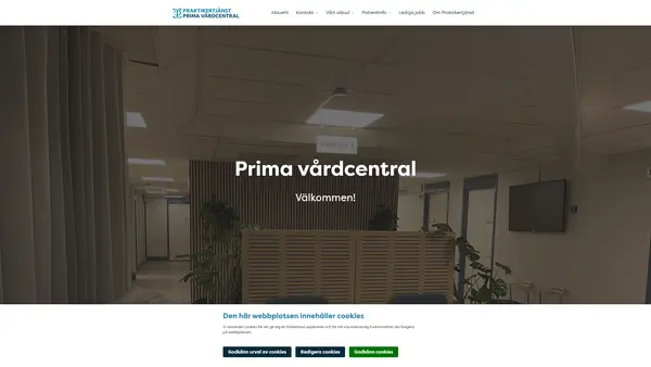 Prima vårdcentral logo