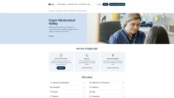 Capio Vårdcentral Vallby