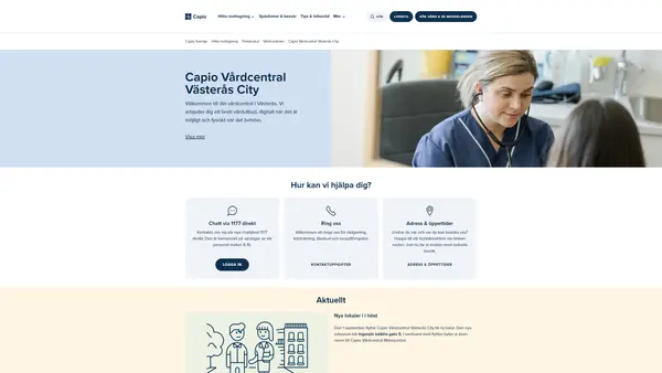 Capio Västerås Familjeläkarmottagning