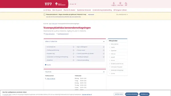 Vuxenpsykiatriska beroendemottagningen