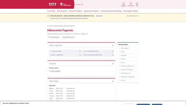 Hälsocenter Fagersta