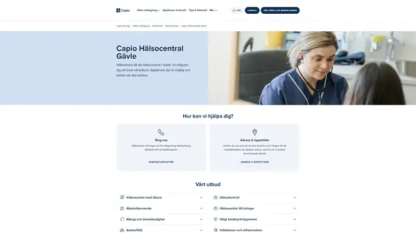 Capio Hälsocentral Gävle