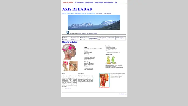 Axis Friskvård och Rehab