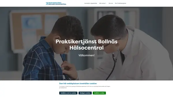 Bollnäs hälsocentral logo