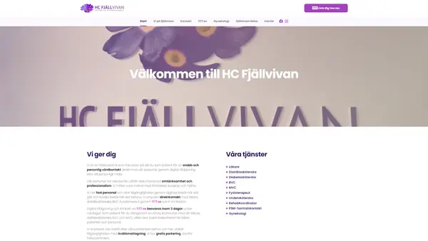 Hälsocentralen Fjällvivan, Frösön