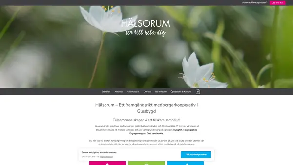 Hälsorum Offerdal, Änge