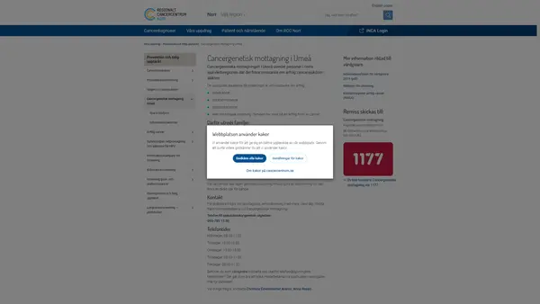 Cancergenetisk mottagning
