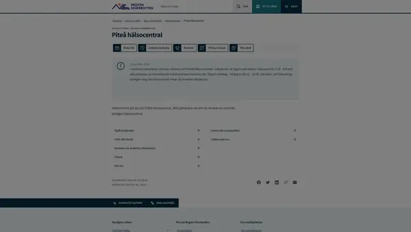 Piteå hälsocentral