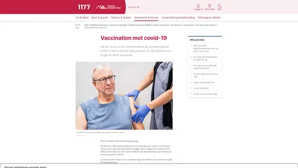 Vaccinationsmottagningen Arjeplogs hc