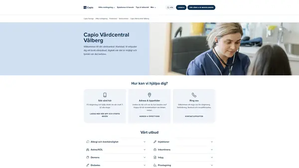 Capio Vårdcentral Vålberg