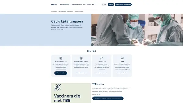 Capio Läkargruppen Allmänmedicinmottagningen, Örebro