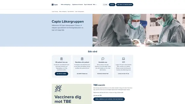 Capio Läkargruppen Ortopedmottagningen, Örebro