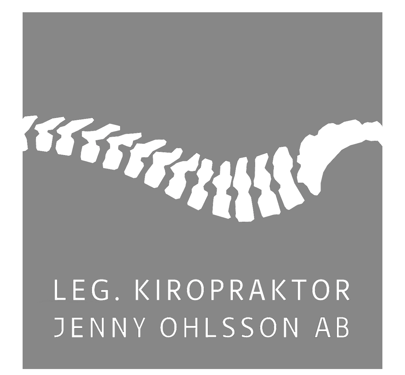 Leg. Kiropraktor Jenny Ohlsson AB logo